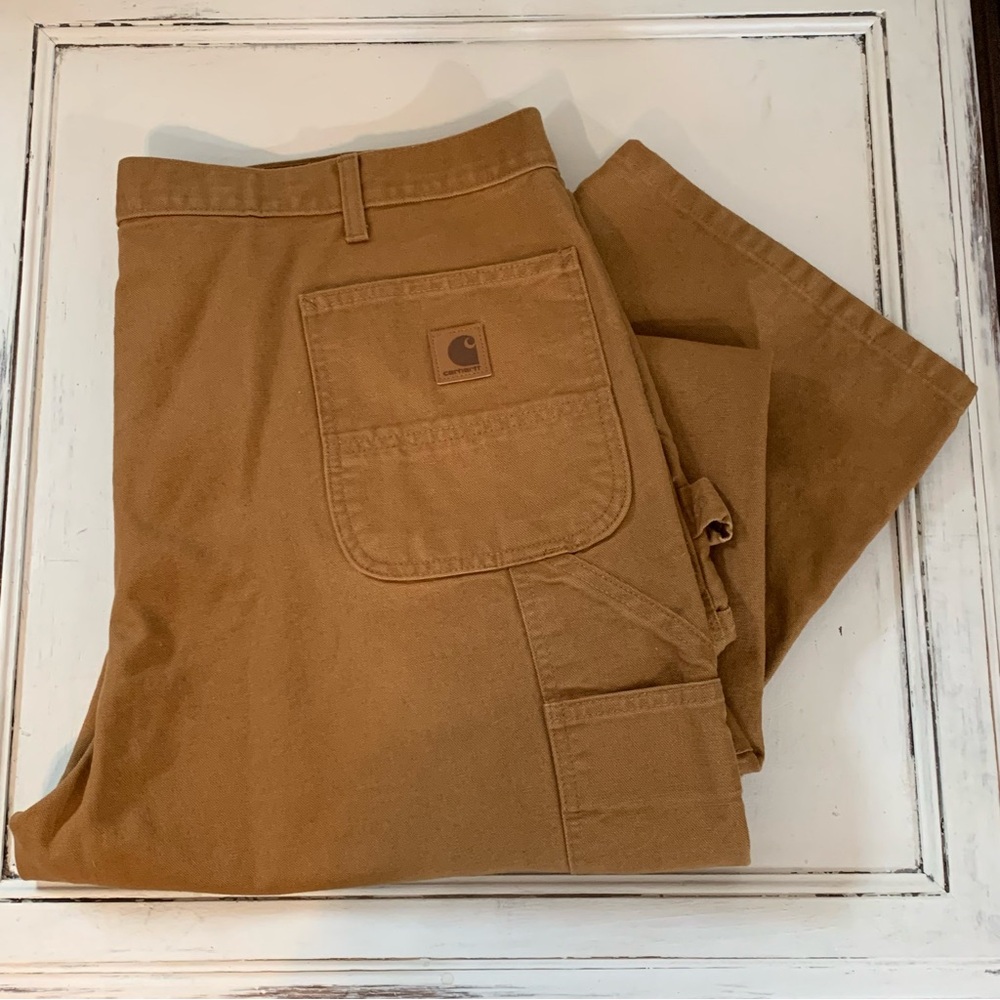 *NWT* Carhartt Loose Fit Washed Duck Utility Work Jeans / Pants - Picture 5 of 9